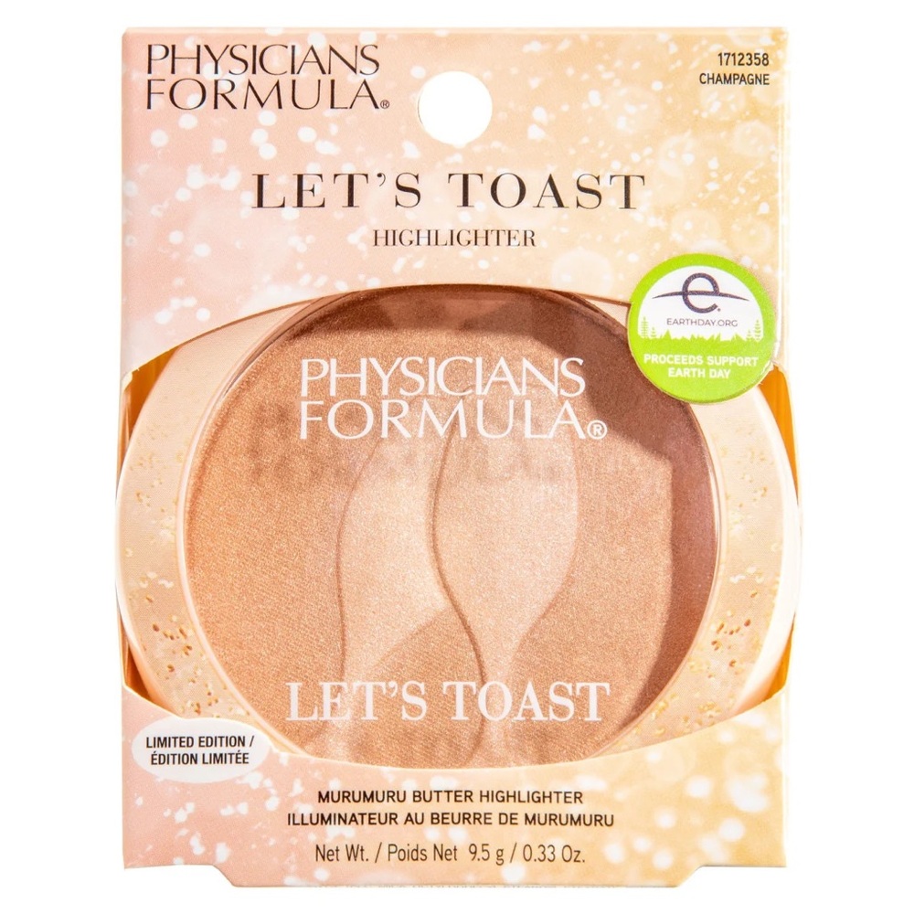 Physicians Formula Let’s Toast Murumuru Butter Highlighter - Champagne NEW - Picture 3 of 6